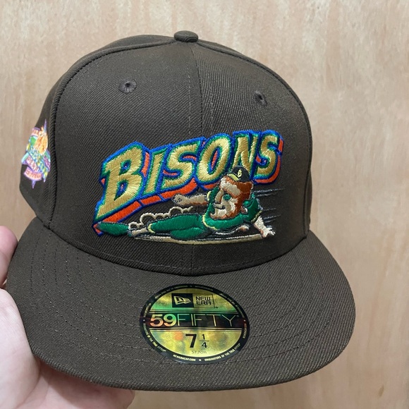 Myfitteds buffalo bisons lucky charms size 7 1/4 2012 ASG patch brand new